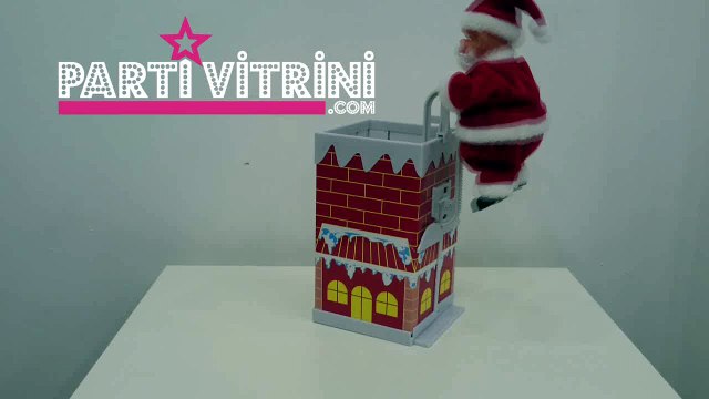 Pilli Ve Müzikli Noel Baba Bacadan Giren Oyuncak