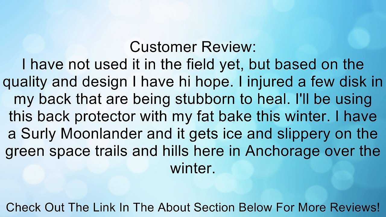 Dye Snow Back Protector Review