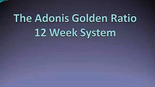Adonis Golden Ratio System Review Adonis Golden Ratio System