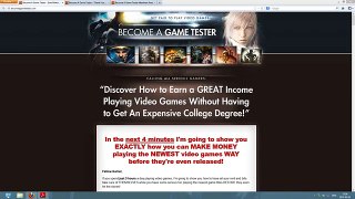 Become A Game Tester Review