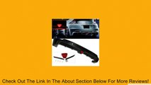 11-12 Honda CRZ MUG-EN ABS Rear Body Bumper Lip Kit Spoilers with LED Brake Light Review