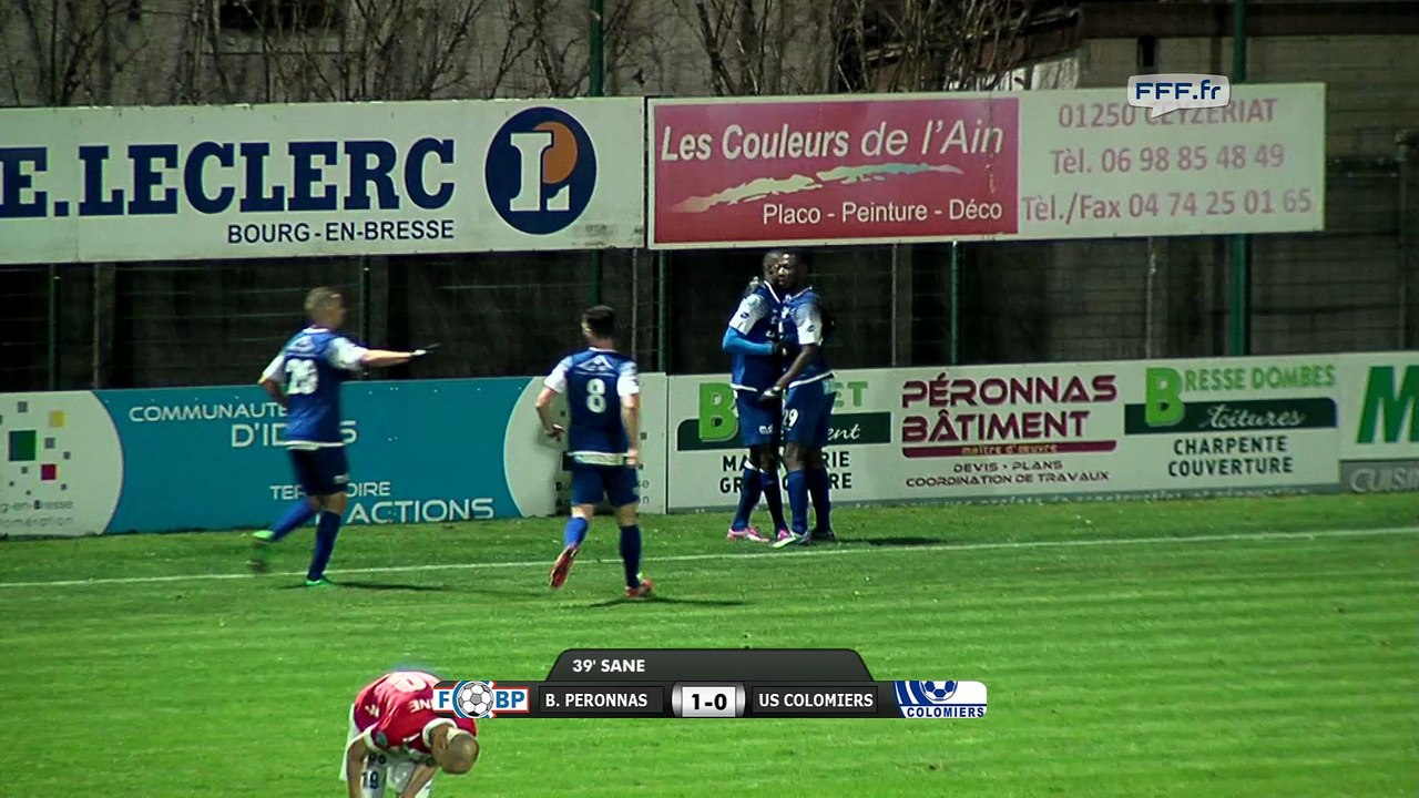FC Bourg Péronnas 2-0 Colomiers (12/12/14)