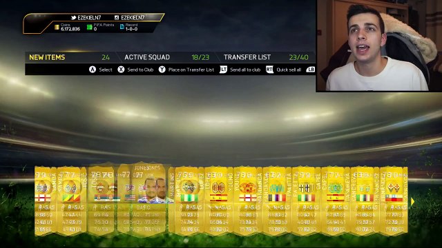 FIFA 15 - 100x 100K PACKS - MY BEST FIFA 15 PACK OPENING EVER! Ft. RONALDO & 24 INFORMS!
