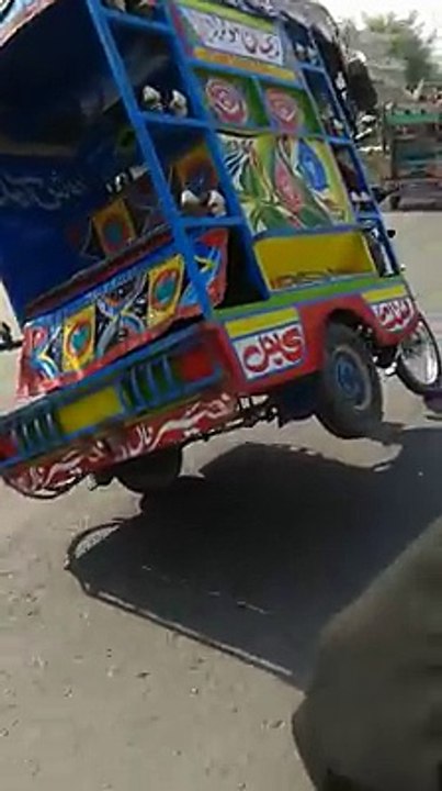 Rikshaw Stunts