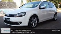 Annonce Occasion VOLKSWAGEN Golf 1.6 TDI105 FAP Confortline 3p 2010