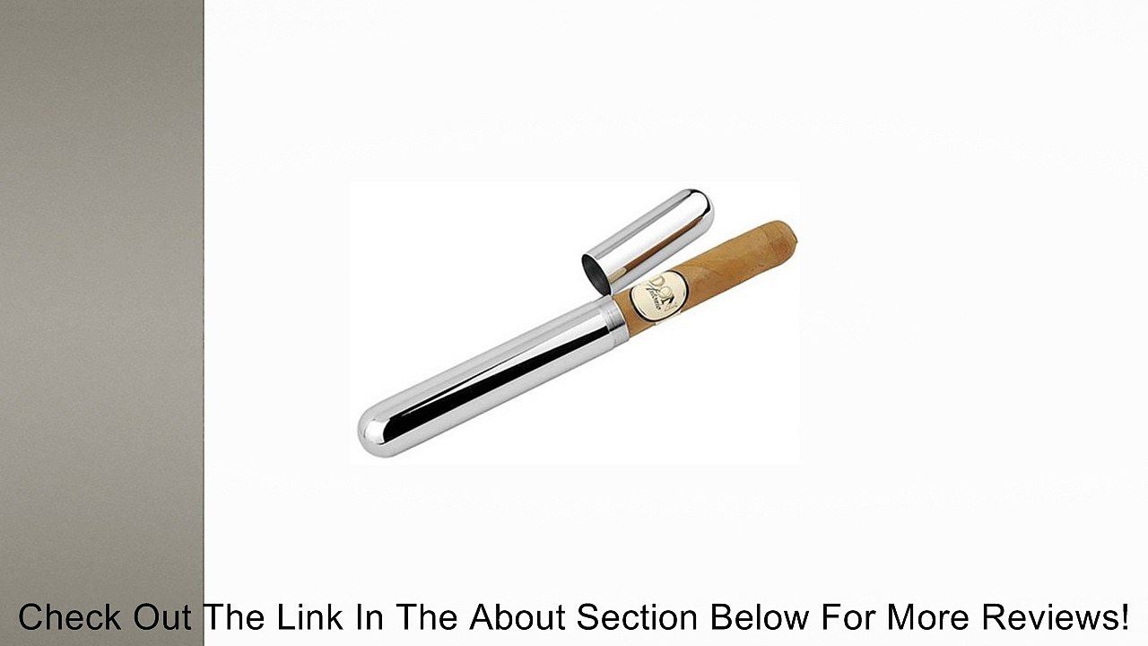CiGuru CTT002 Cigar Travel Tube Humidor Airtight Stainless Steel - 1 unit Review