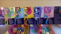 My Little Pony Equestria Girls Fluttershy & Apple Jack Dolls Toys Set Unboxing