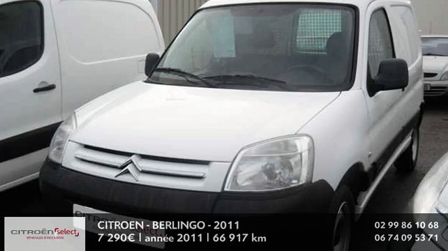 Annonce Occasion CITROëN Berlingo 1.6 HDi 75 FIRST 2011