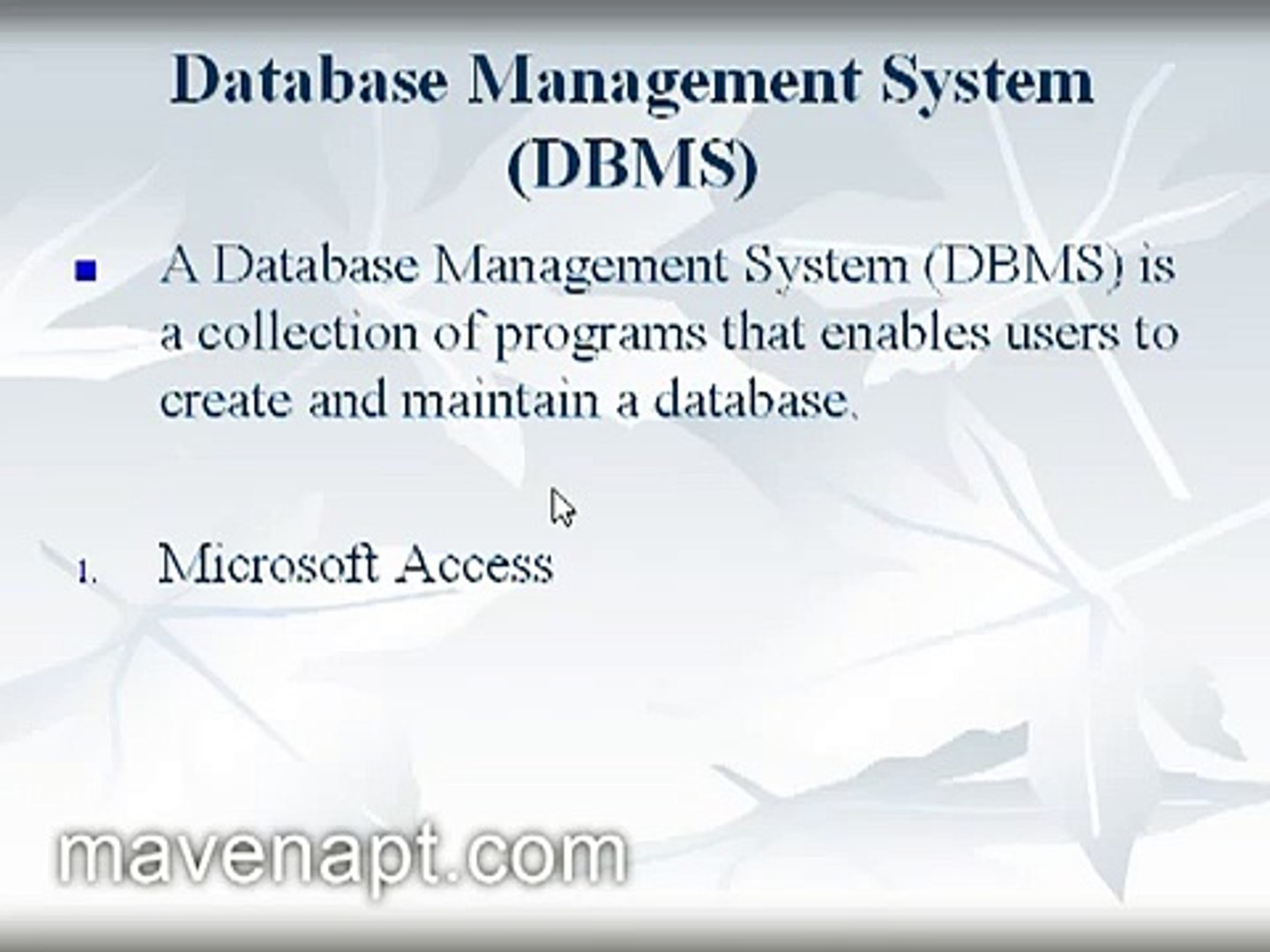 ⁣1. Ms Access 2003 Tutorials in Urdu - Database Urdu Tutorials - Tune.pk