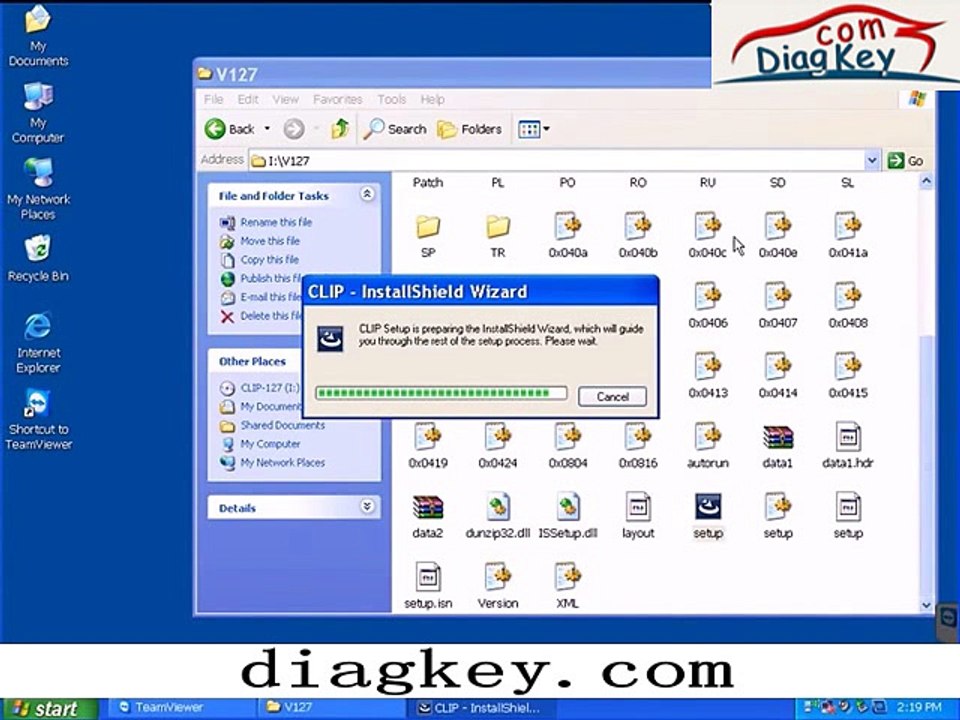 CAN CLIP V127 settings, installation, registration and test car