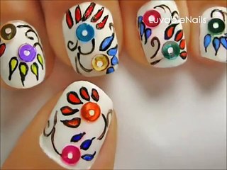 Cute nail Art Drawing - How to draw nail art