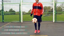 How To Do Multiple Half Around The World Football Freestyle Tutorial