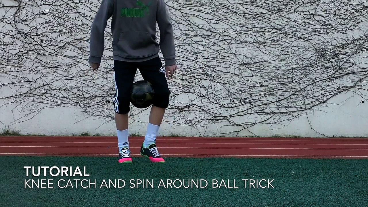 Knee Catch ATW Tutorial Freestyle Soccer / Football Knee Catch