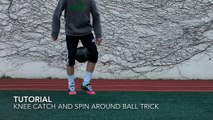 Knee Catch ATW Tutorial | Freestyle Soccer / Football | Knee Catch Around the World Juggling Skill