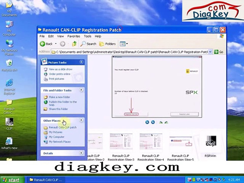 How to install Renault CAN Clip V136 Diagnsotic Tool
