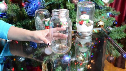 DIY : Como hacer ✿✿ Globos de Nieve ✿✿ para Navidad