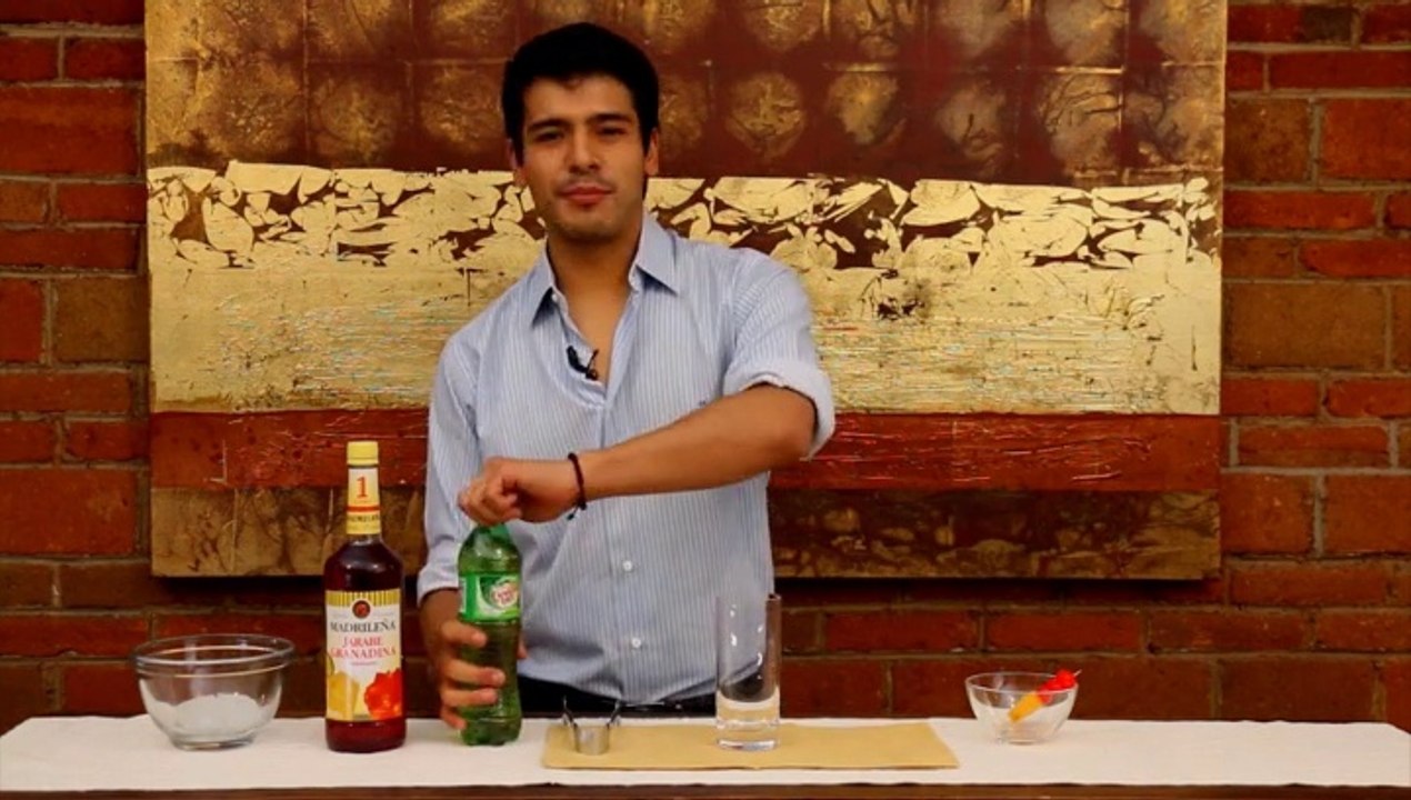 Coctel sin alcohol Shirley Temple