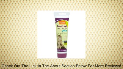 Hartz Hairball Remedy Plus for Cats and Kittens, Salmon Flavor, 2.5 Oz (Pack of 3) Review
