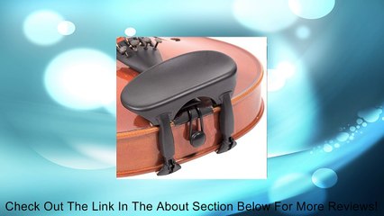 Wittner Composite 3/4 Violin Chinrest - Center Mount - Hypoallergenic Review