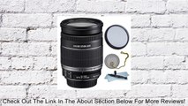Lens Bundle: Canon 18-200mm f/3.5-5.6 IS EF-S Standard Zoom Lens (white Box) with a 72mm UV Digital Multi Coated Filter, Lens Pen Cleaning System & Lens Cap Holder Review