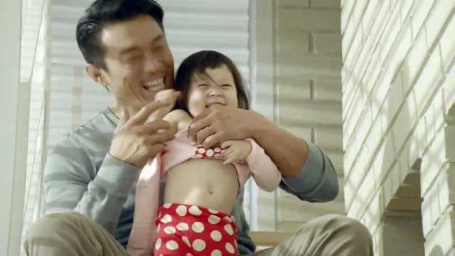 [CF] Choo Sarang & Choo Sung Hoon - LG U+ LTE (Daugther's Fool 15sec Ver.)