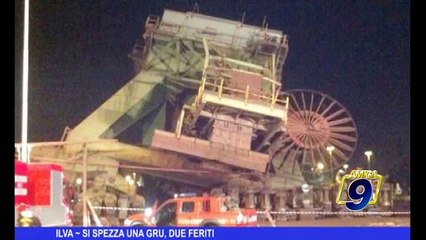 ILVA | Si spezza una gru, due feriti