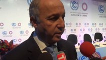 Laurent Fabius à la conférence de Lima : 