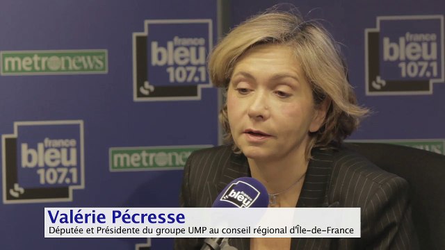 Valérie Pécresse (UMP) invitée politique de France Bleu 107.1 et Metronews