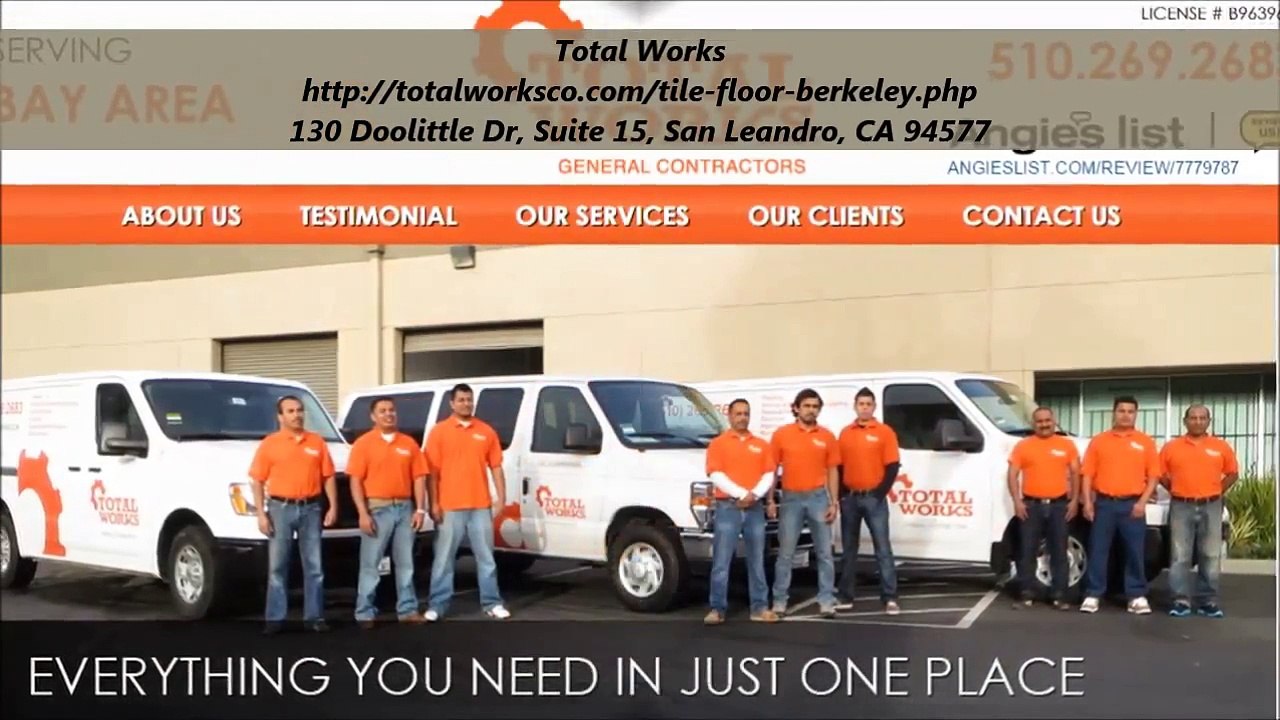 Total Works : Tile Floor Berkeley