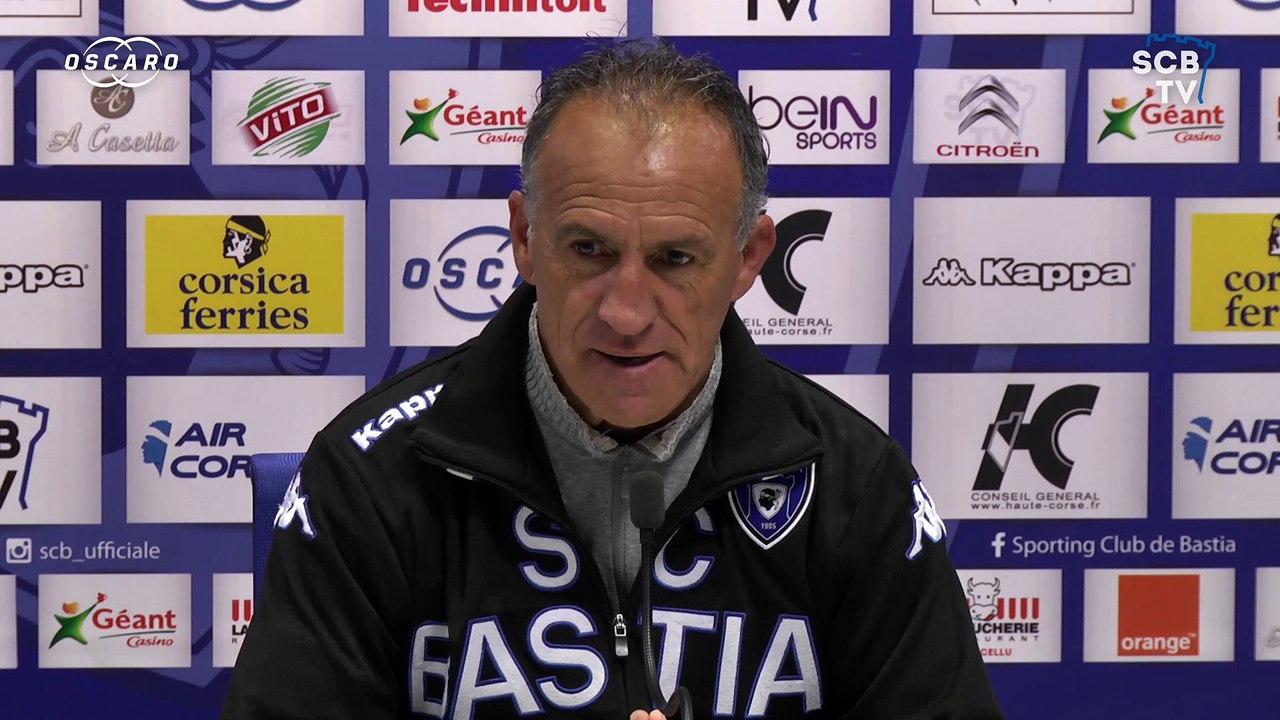 Bastia-Caen : Conf. d'avant-match de G. Printant