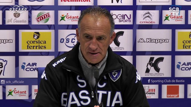 Bastia-Caen : Conf. d'avant-match de G. Printant