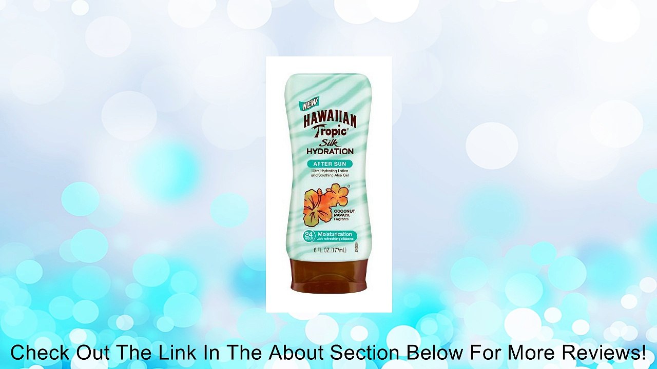 Hawaiian Tropic Silk Hydration After Sun Lotion, 6 Ounce Review