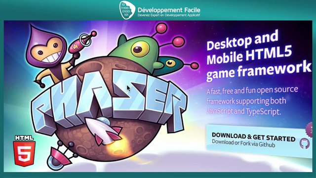 Créez rapidement et facilement des jeux JavaScript HTML5 avec le Framework Phaser