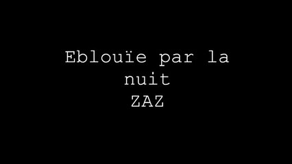 ♥Eblouie par la nuit♥ - #Zaz Karaoke (Piano Instrumental)