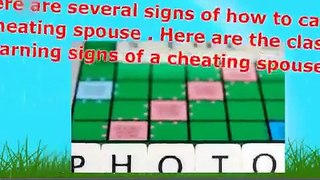 How to Catch a Cheating Spouse quick