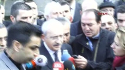 Kılıçdaroğlu, Cenaze Töreni Öncesi Soruları Yanıtladı