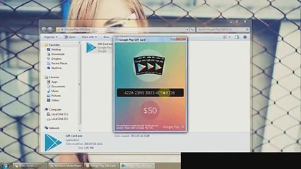Google Play Gift Card Code Generator [$50]