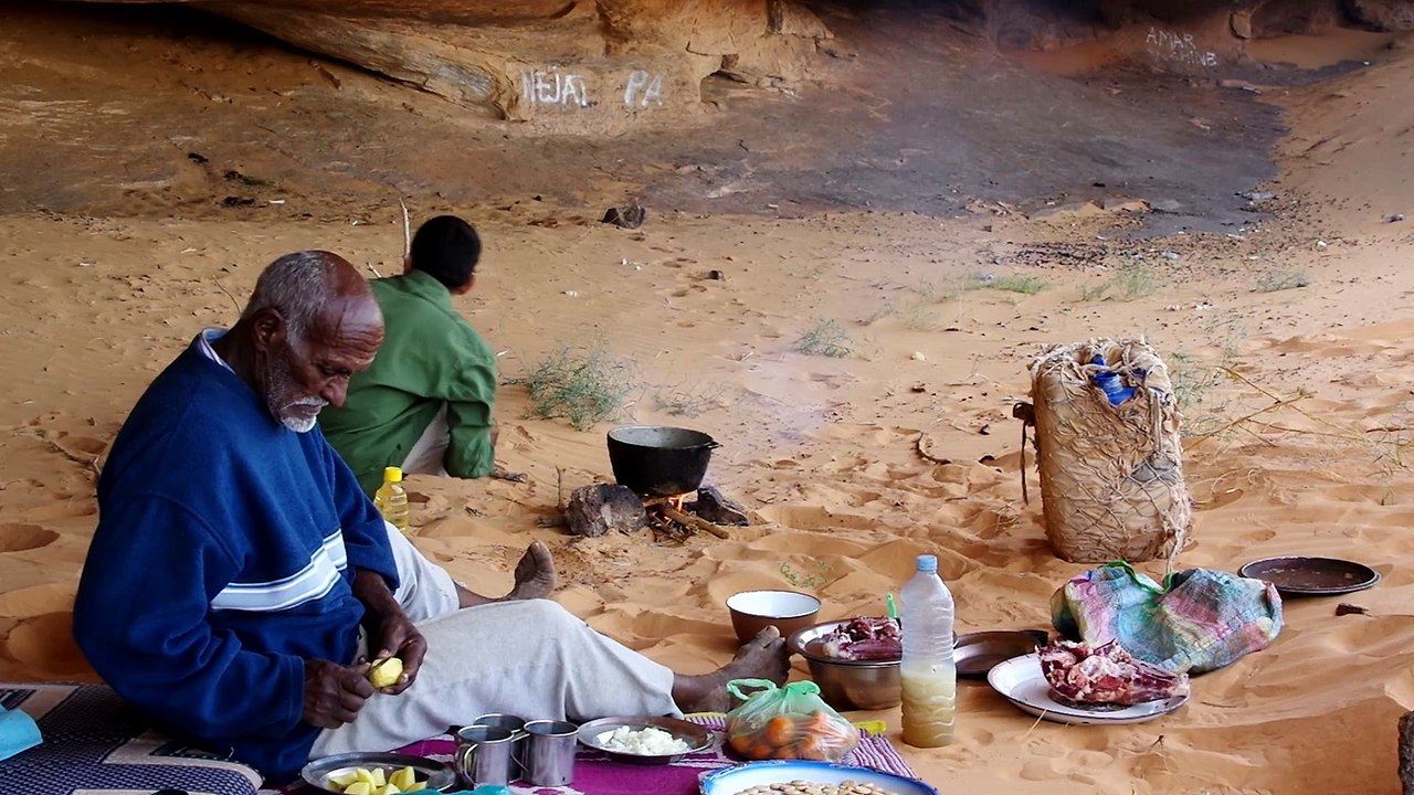 Mauritanie, désert de l'Amsaga. Région de l'Adrar. Atar