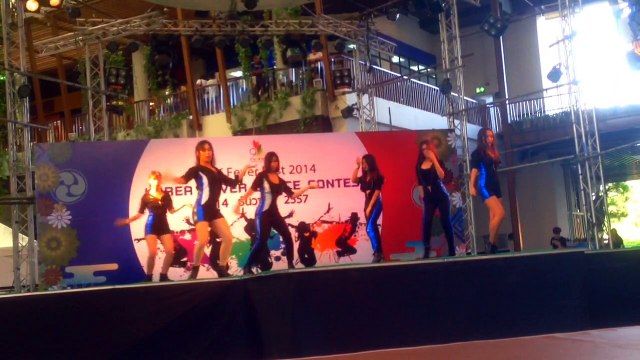 141214 Oceanid cover T-ara @JK Fest the nine