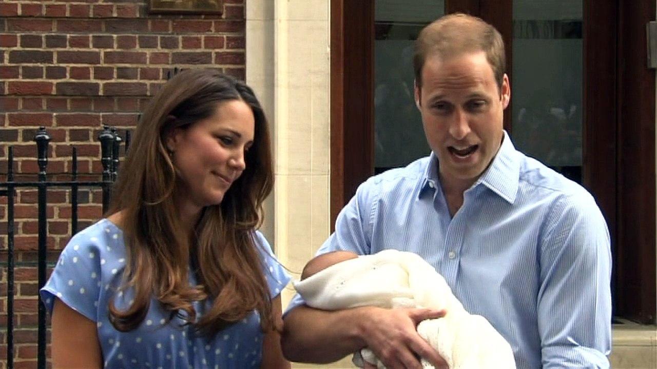 William and Kate release new photos of Prince George