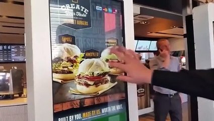 McDonald's hamburger customize its own terminal - News