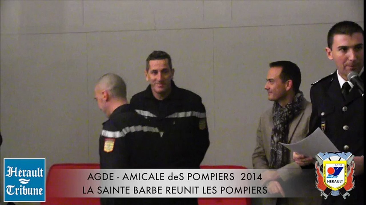 AGDE - 2014 - SDIS AGDE -  SAINTE BARBE 2014