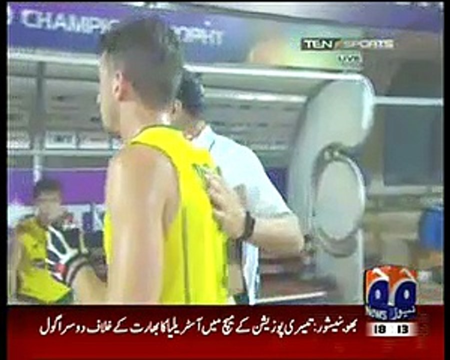 Australia defeat blo-ody india in Hockey Champions Trophy Match
