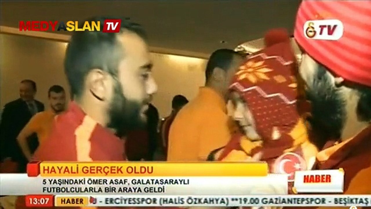 G.Saraylı Ömer Asaf'ın büyük sevinci!