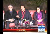 Imran Khan Press Conference In Bani Gala - 14th December 2014