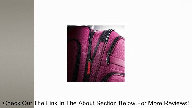 Samsonite Versatility 360 4 Piece Luggage Set - Rose - 4 Pcs Spinner Suitcase Review