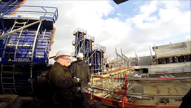 Visite chantier complexe sportif Le Portel (salle ESSM Le Portel)