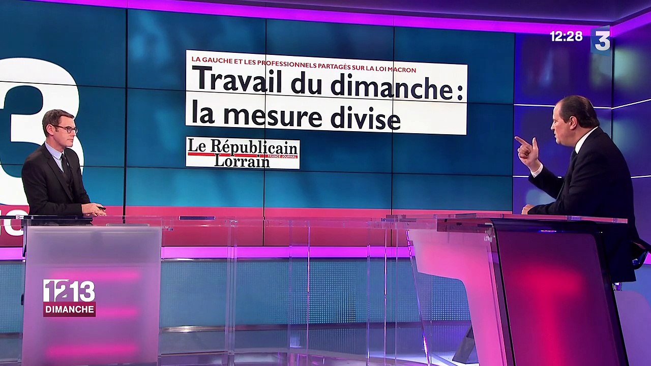 "Le repos dominical doit rester la règle", martèle Cambadélis