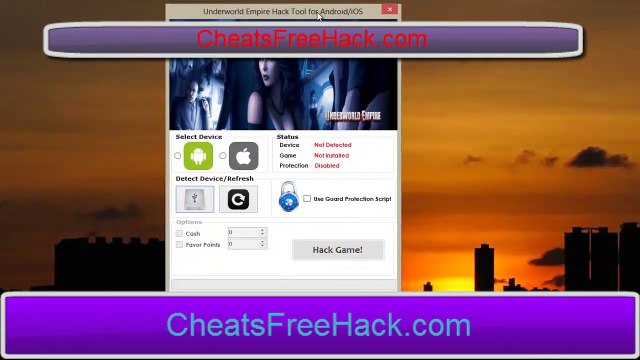 Underworld Empire Cash Favor Points Hack Tool Free Download 2014