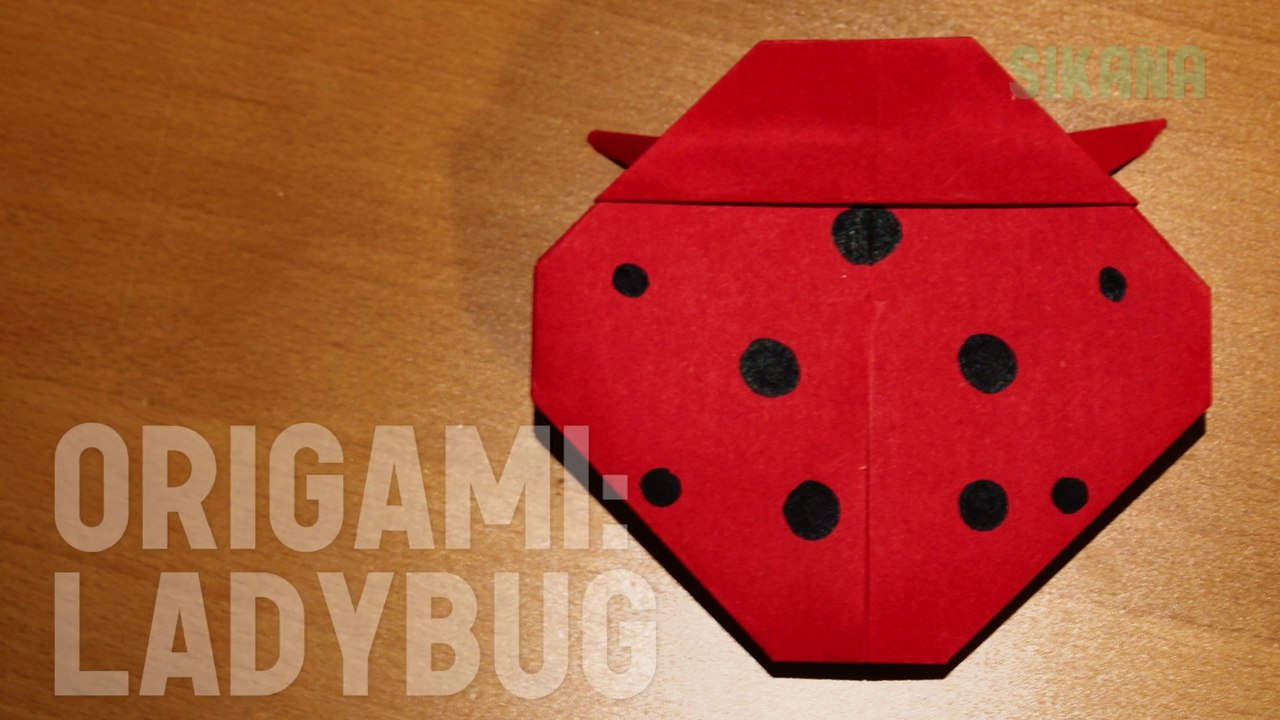 Origami: Ladybug